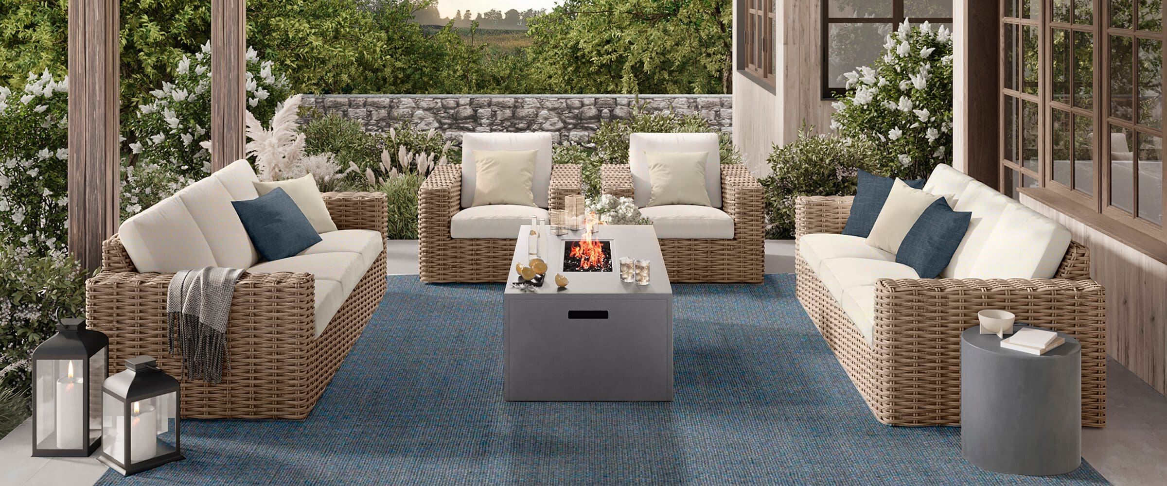 Beautiful outdoor furniture with the best quality materials to last.
